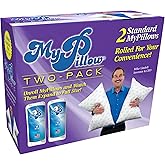 MyPillow Bedding Bed Pillows for Sleeping Standard Size, Set of 2, Back, Stomach or Side Sleepers - My Pillow Classic Pillow (Standard, Medium)