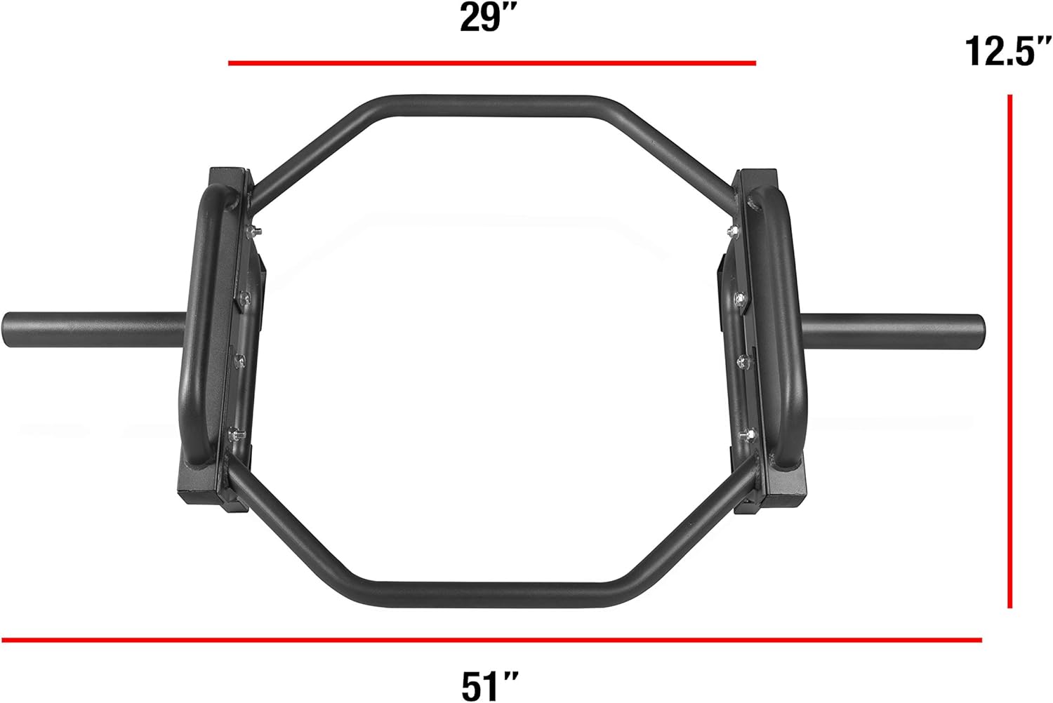 CAP Barbell Olympic Trap Bar, Hex Bar, Shrug Bar, Deadlift Bar, Black : Sports & Outdoors