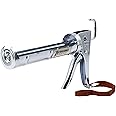 Newborn Super Ratchet Rod Caulk Gun, 1/10 Gallon Cartridge, 6:1 Thrust Ratio, 10.3 oz.