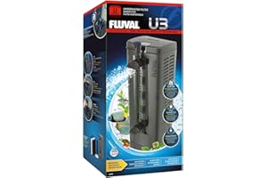 Fluval U3 Underwater Filter – Designed for Freshwater and Saltwater Aquariums, Also Ideal for Terrariums and Turtle Tanks