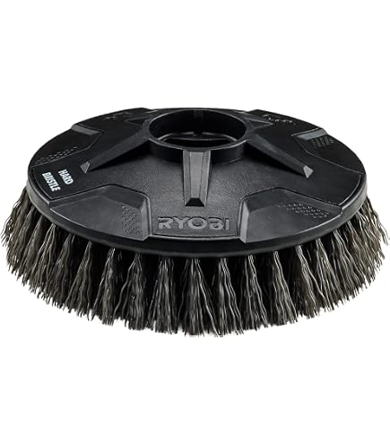 Amazon.com: Ryobi RAKSCRUBS Soft Nylon Brush (Single) : Patio