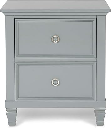 Amazon Com New Classic Furniture Tamarack Nightstand Gray Furniture Decor