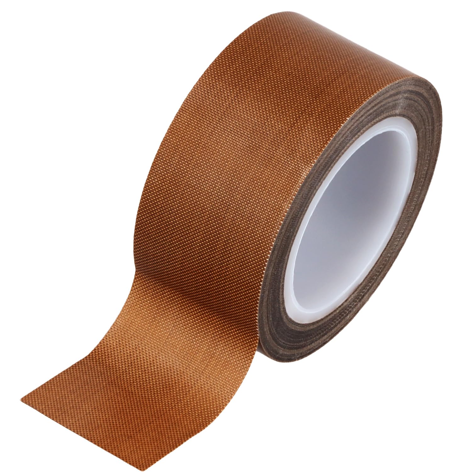 QWORK® 1 Pack 30mm x 10M Teflon Tape for Vacuum Sealer Machine - PTFE Coated Fiberglass Heat Resistant Up to 300℃ - Thickness 0.13mm