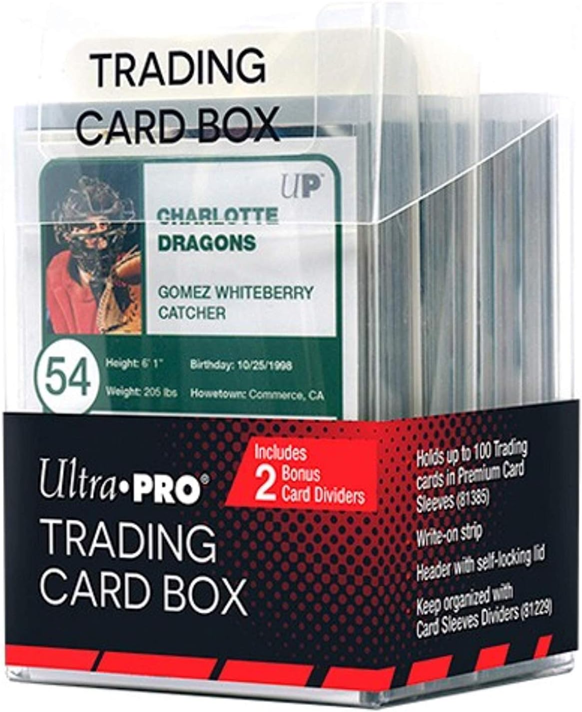 Ultra Pro E-85670 Caja de Tarjetas de Intercambio: Amazon.es: Juguetes y juegos