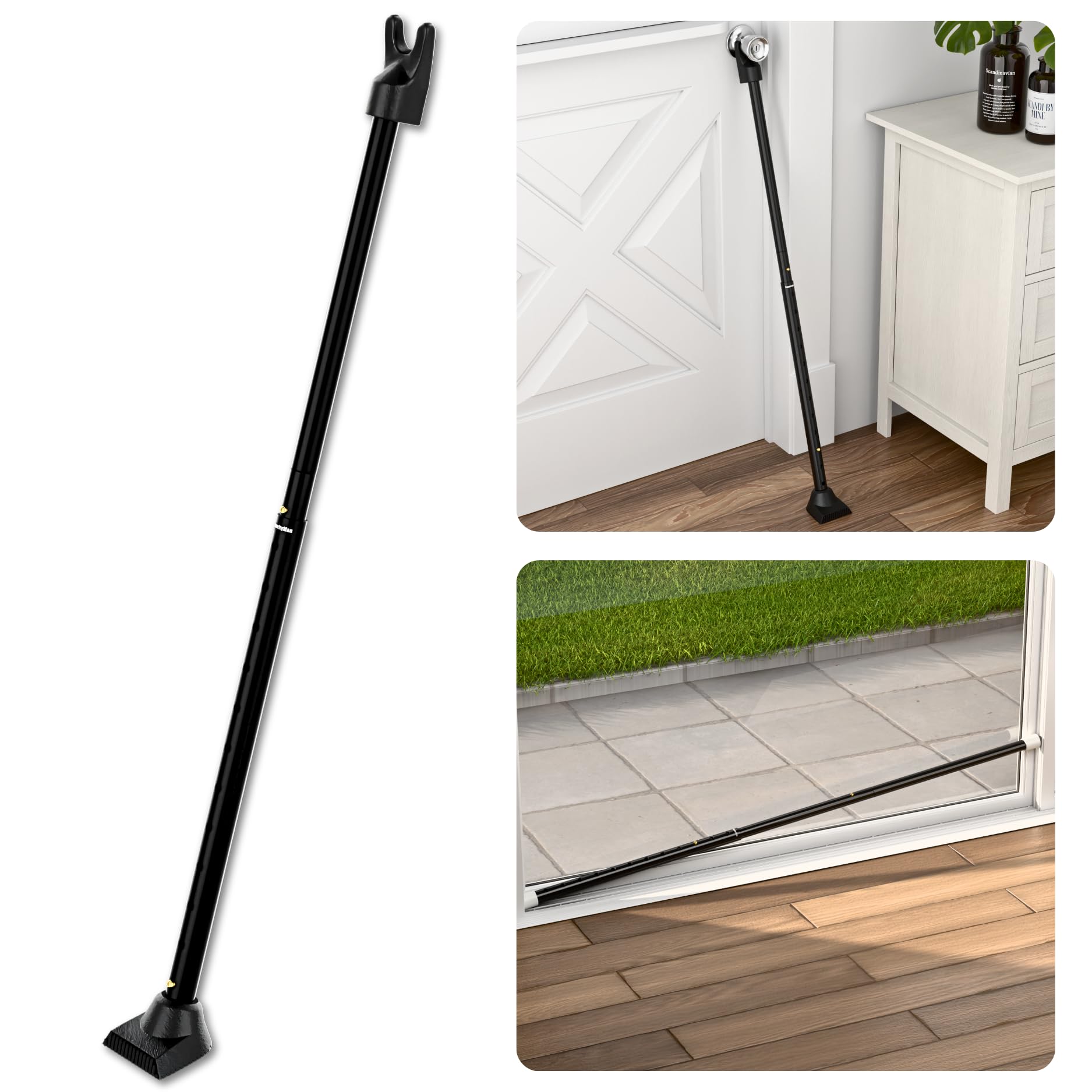 SECURITYMAN 2-in-1 Door Security Bar & Sliding Door