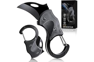 Solvora Small Pocket Knife, EDC knife for Men & Women - 1.34 Inch blade, Mini Folding Cool Gadgets for Everyday Carry Folding Knife.Father's Day Gifts for Him Men Husband