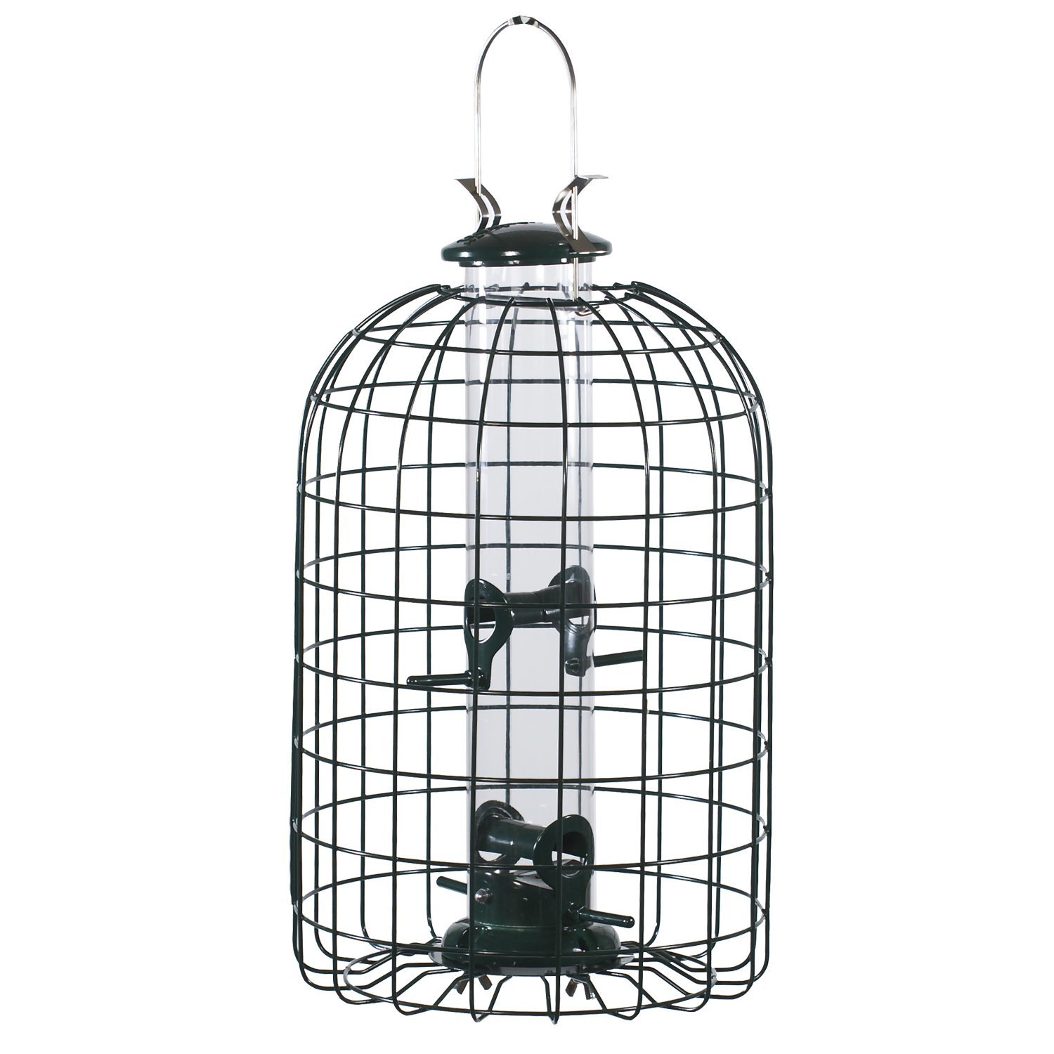 Amazon Com Audubon Squirrel Proof Caged Tube Type Bird Feeder