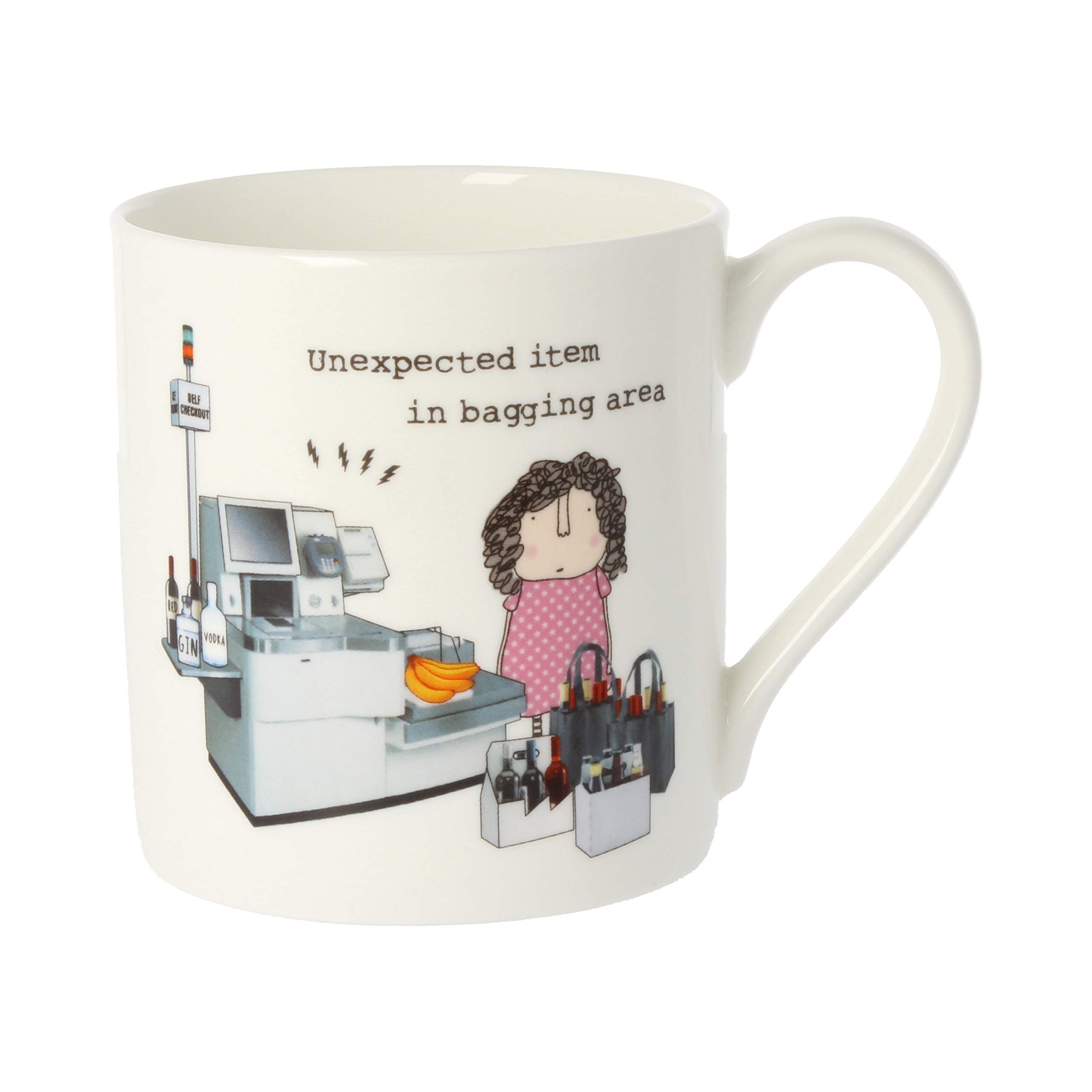 Rosie Made A Thing Bagging Area Bone China Mug Gift Idea Her QRH40 QRH40