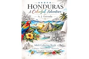 Honduras: A Colorful Adventure: Coloring Book and Fun Facts About Honduras