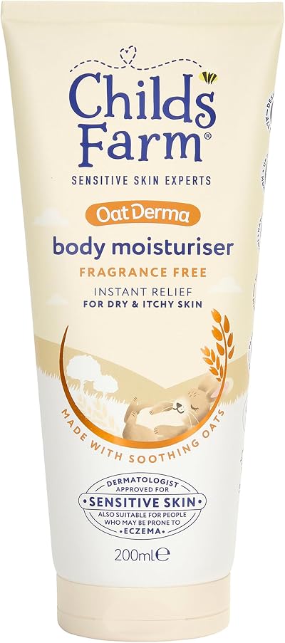 Childs Farm OatDerma Body Moisturiser Fragrance Free 200ml