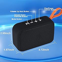 Xjahwr Portable Bluetooth Speakers, Wireless