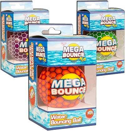 Wicked Mega Bounce H2O Water Bouncing Ball - Random Colour