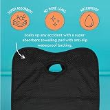 Koo-Di Oopsie Do Do Baby Car Seat Protector & Pushchair Liner Black XL view 9