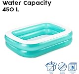 Bestway Inflatable Family Pool Blue Rectangular 200 cm 450 L view 6