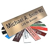 Engraved Name Plates for Door Sign Personalized