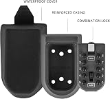 Trintion 10-Digit Combination Key Lock Box Outdoor Waterproof Wall Mounted Safe view 6