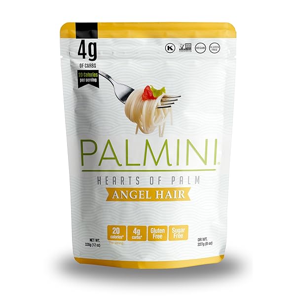 PALMINI ANGEL HAIR PASTA | LOW-CARB, LOW-CALORIE HEARTS...
