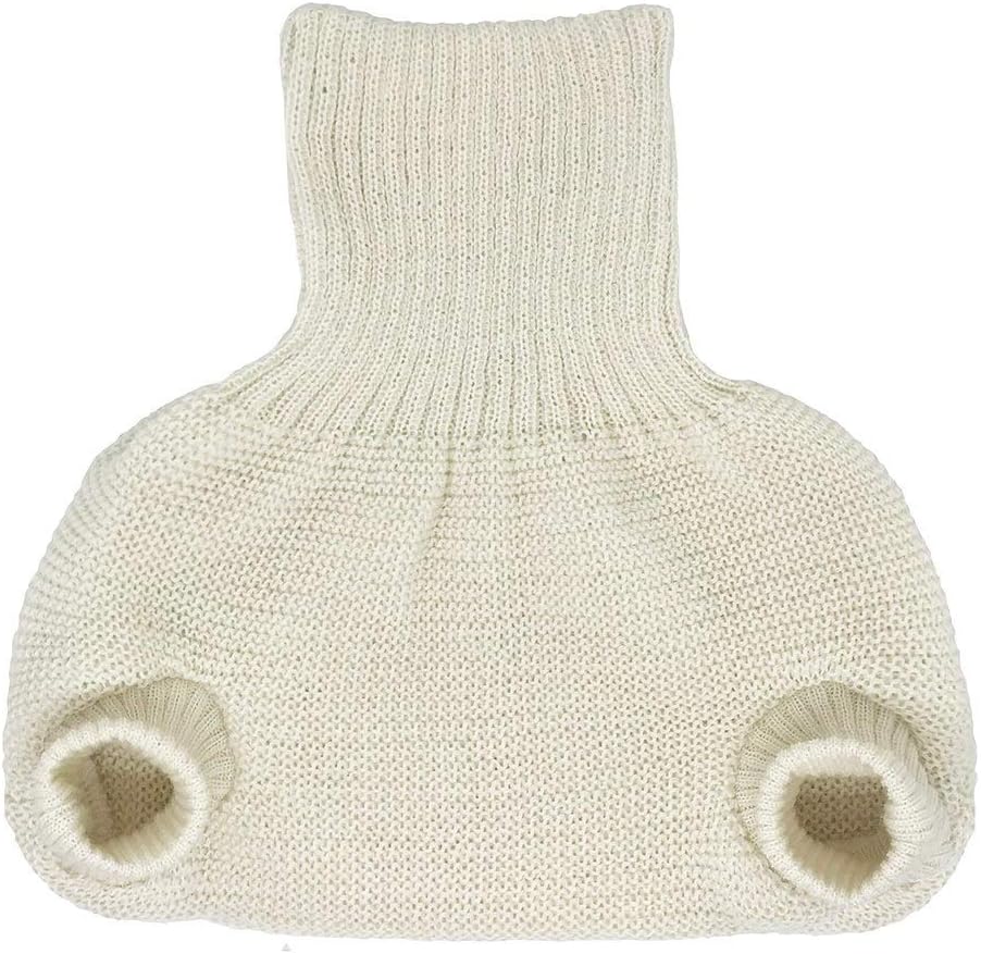 Organic Merino Wool Diaper Cover - Overnight Knit Diaper Cover for Fitted Cloth Diapers