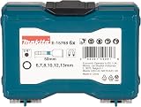 Makita E-15768 6 Piece Impact Black Nutsetter Set 6 7 8 10 12 13mm 50mm view 6