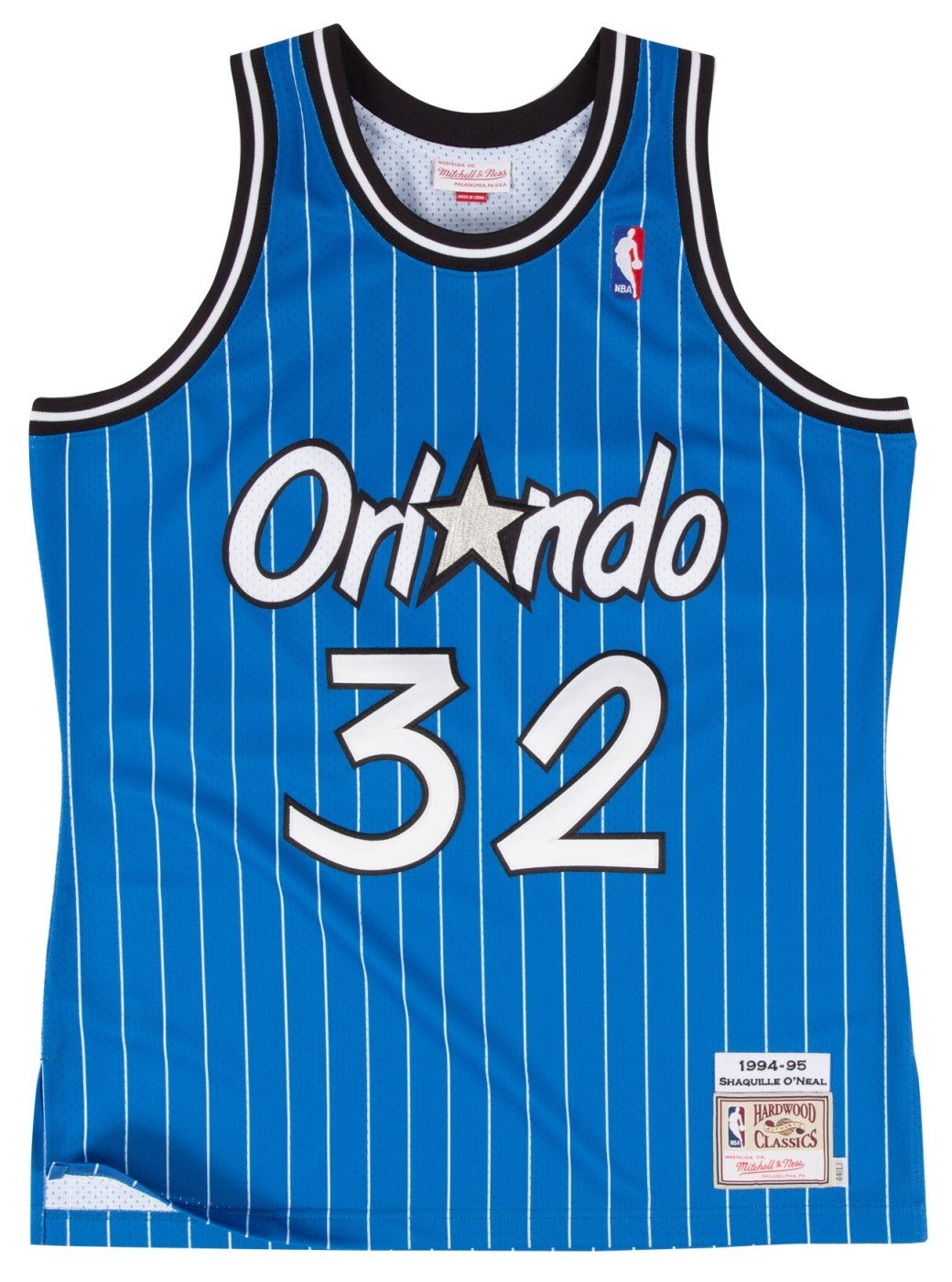 Shaquille O'Neal Orlando Magic Mitchell & Ness Authentic 1994 Blue NBA Jersey