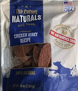 top chews chicken and apple dog treats