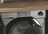Haier HWDQ90B416FWBRUK 9/5 kg Integrated Washer Dryer Graphite Black view 5