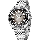 BENYAR Automatic Watches for Men Analog Stainless Steel Mechanical Watch, 50M Waterproof Calendar Luminous Business Men's Wrist Watches