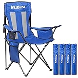 Nazhura 4 Pack Outdoor Camping Chairs
