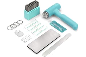 ImpressArt - Metal Stamping Kit, Includes All Essential Metal Stamping Tools for Jewelry Making and DIY Hand Stamping Custom Made Projects (Bridgette, Basic Kit)