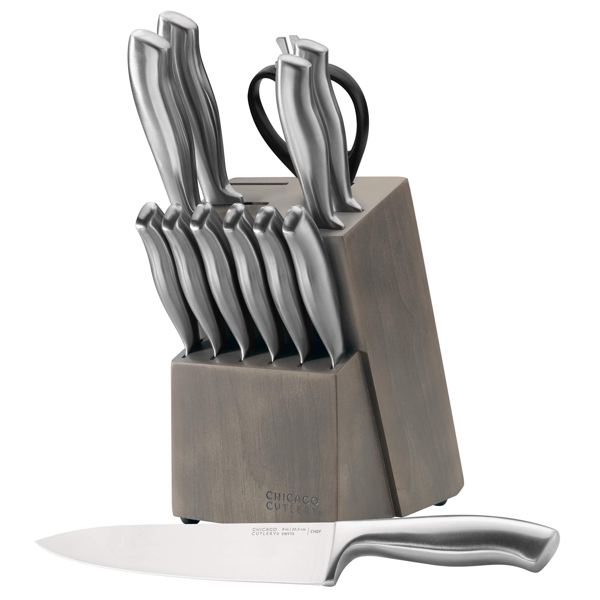 Landing Insignia Steel 13-Piece knife set with block
