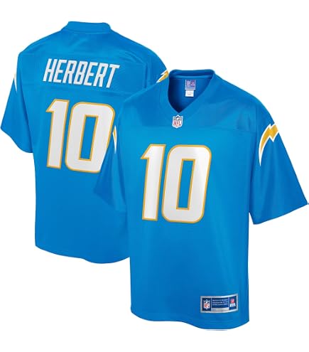 Amazon.com : NFL PRO LINE Men's Justin Herbert Powder Blue Los
