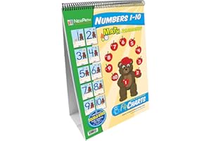 NewPath Learning Numbers 1-10 Curriculum Mastery Flip Chart Set, Early Childhood