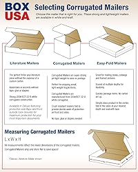 BOX USA Shipping Boxes Small 4"L x 4"W x