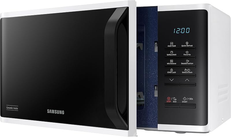 Microondas Libre Instalación 23L 800W MS23K3513AW/EC, Black