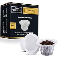 Disposable Coffee Filters 360 Counts Coffee Filter Paper for Keurig Brewers Single Serve 1.0 and 2.0 Use with All Brands…