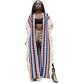 Kimono Cardigan for Women Long Boho Satin Kimono Robes Plus Size Open Front Beach Swimsuit Cover Ups Lightweight Duster