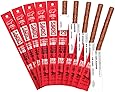CHOMPS Grass Fed Beef Jerky Meat Snack Sticks, Keto, Whole30 Approved, Paleo, Low Carb, High Protein, Gluten Free, Sugar Free, Non-GMO, Nitrate Free, 90 Calories 1.15 Oz, Original Beef 10 Pack
