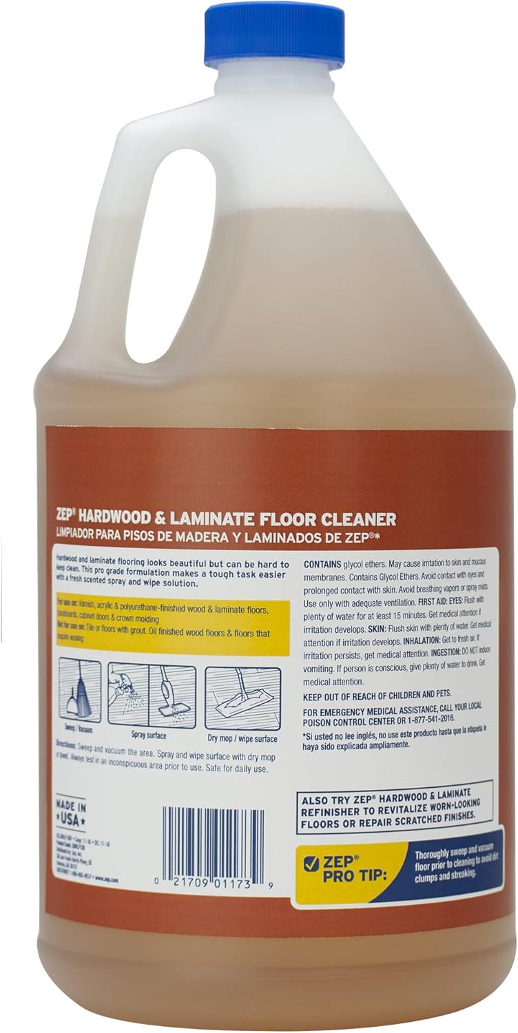 Amazon Com Zep Zpezuhlf128 Zuhlf128 Hardwood And Laminate Cleaner