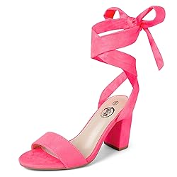 Trary Heels for Women, Hot Pink Heels, Womens