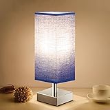 Navy Blue Small Lamp for Bedroom - Bedside Lamps