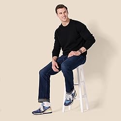 Amazon Essentials Men's Long-Sleeve Crewneck