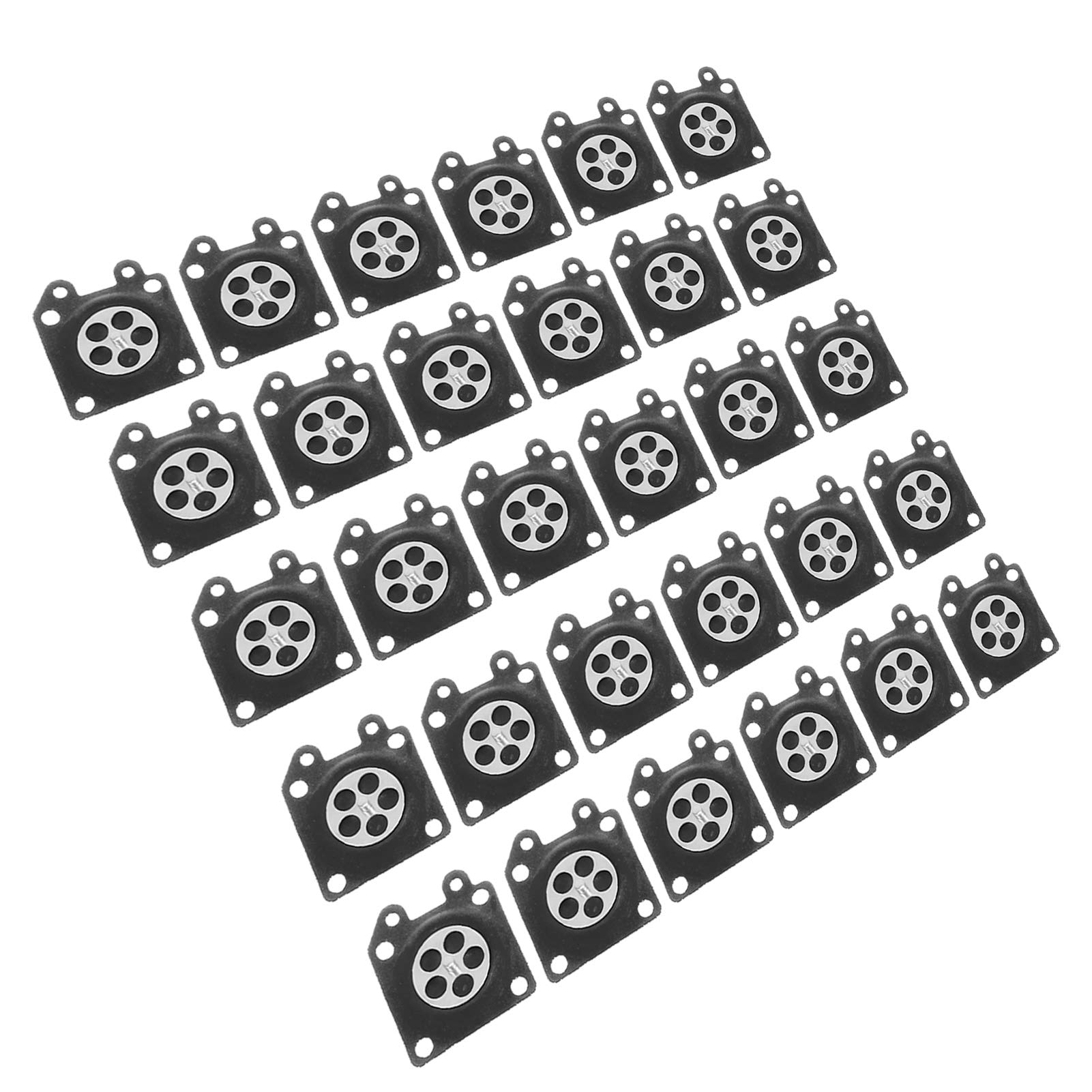 MJKO 30Pcs Carburetor Diaphragm Gasket Chainsaw Accessory for ZAMA 2500/3800/4500/5200/5800