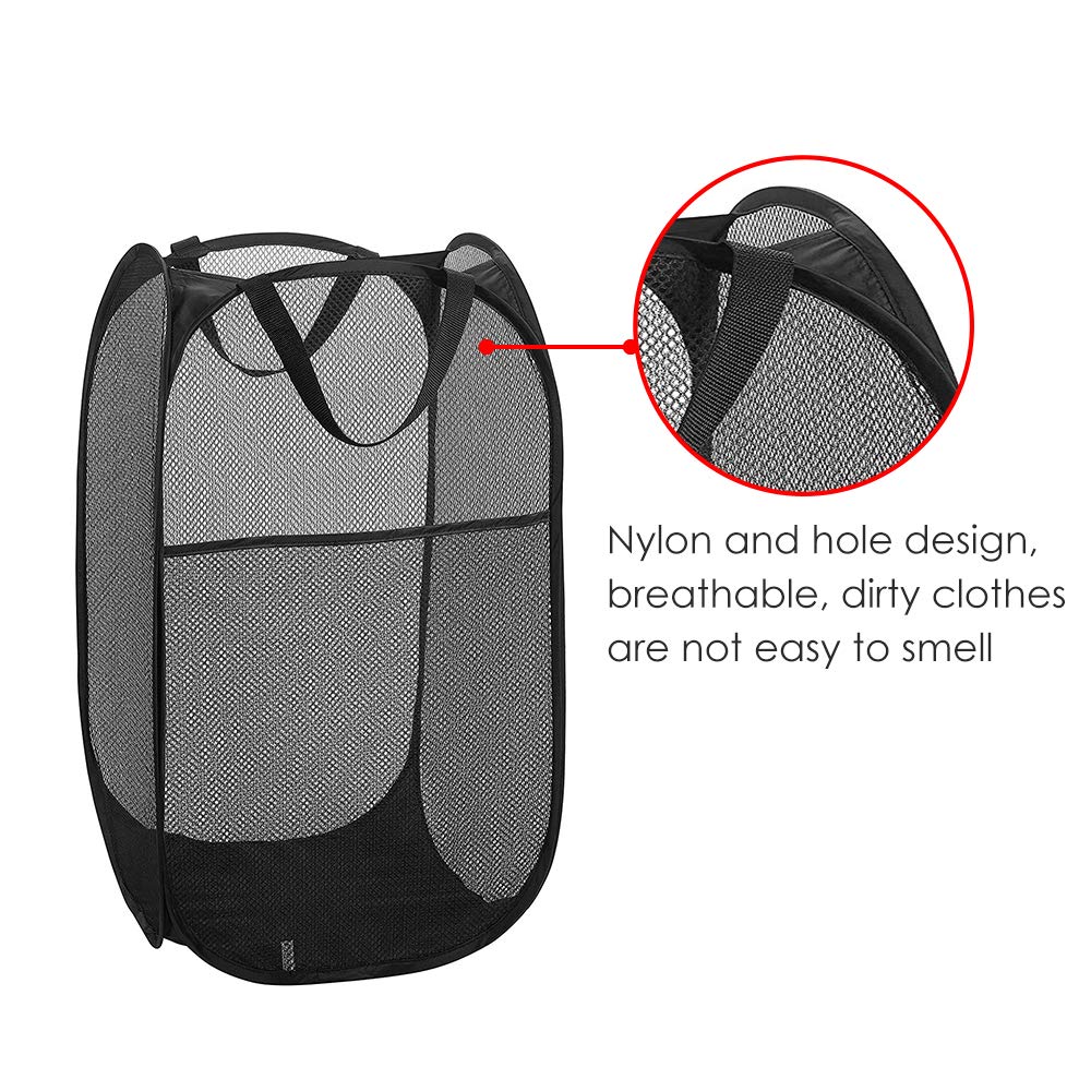 2-Stück Wäschesack Aufbewahrungkorb Wäschetonne Faltbar Wäschebox