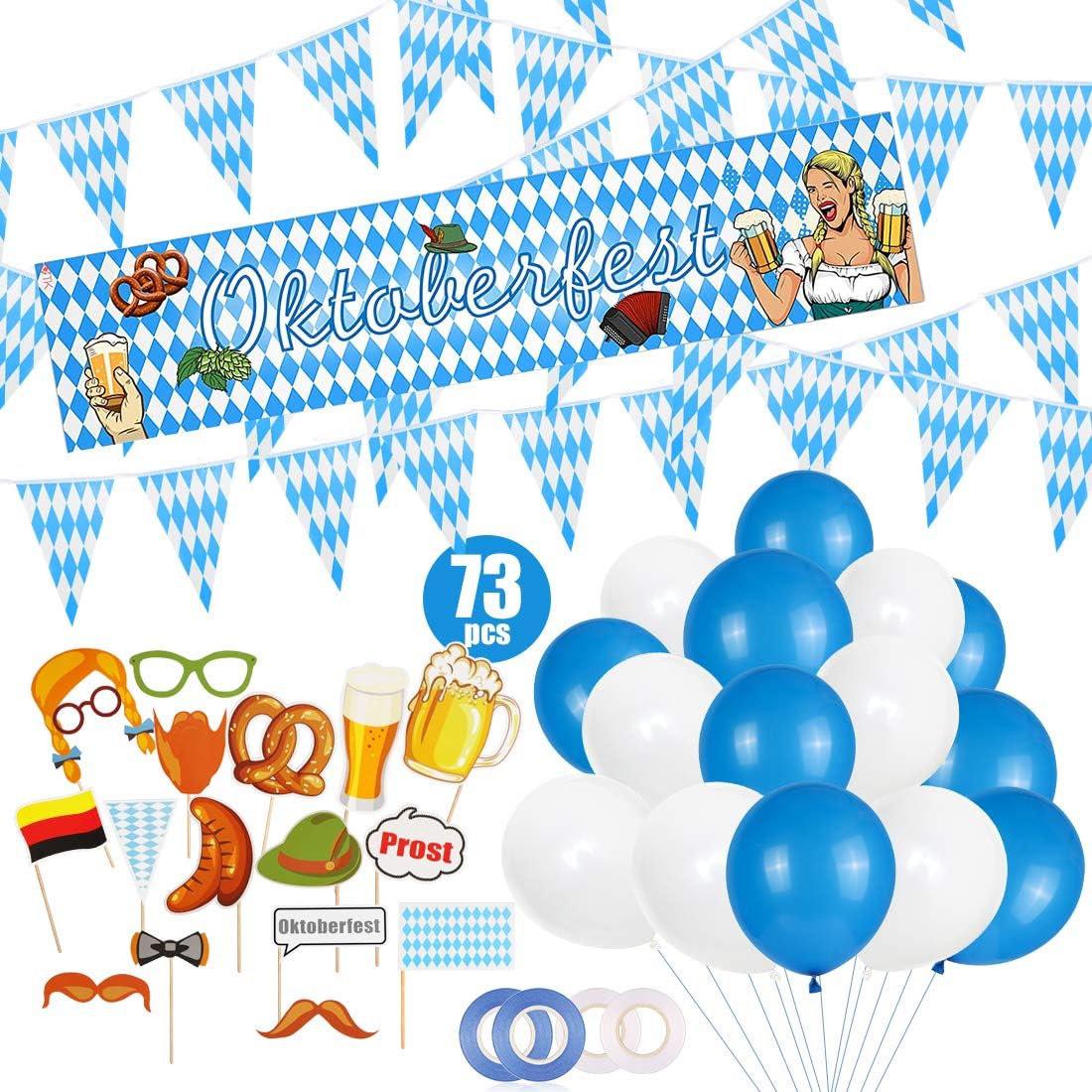Oktoberfest Octoberfest Party Supplies Kit de Decoraciones Oktoberfest