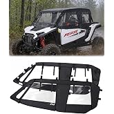 StarknightMT Upgrade 2024+ RZR XP 4 1000 Soft Cab Enclosure Tear Resistant | Compatible With Polaris RZR XP 4 1000 2024-2026; Waterproof YKK Smooth Zipper, Upper Door Side Window, All-Weather Protection
