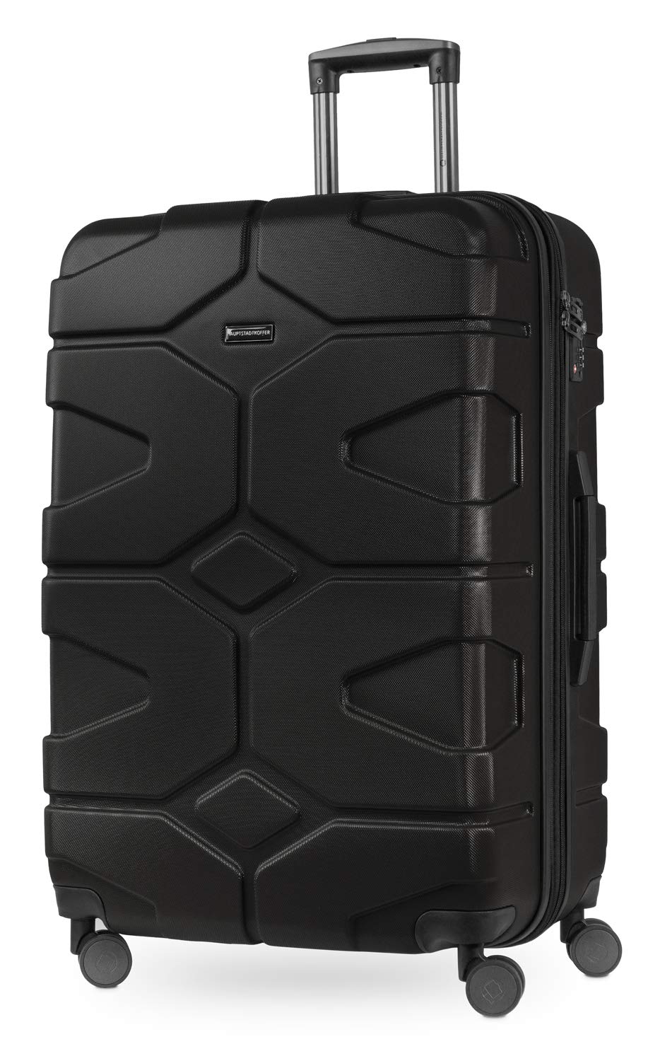 Hauptstadtkoffer - X-Kölln - Luggage Suitcase Hardside Expandable Trolley 4 Wheel Spinner, TSA Lock, 76 cm, 120 Liter, Black