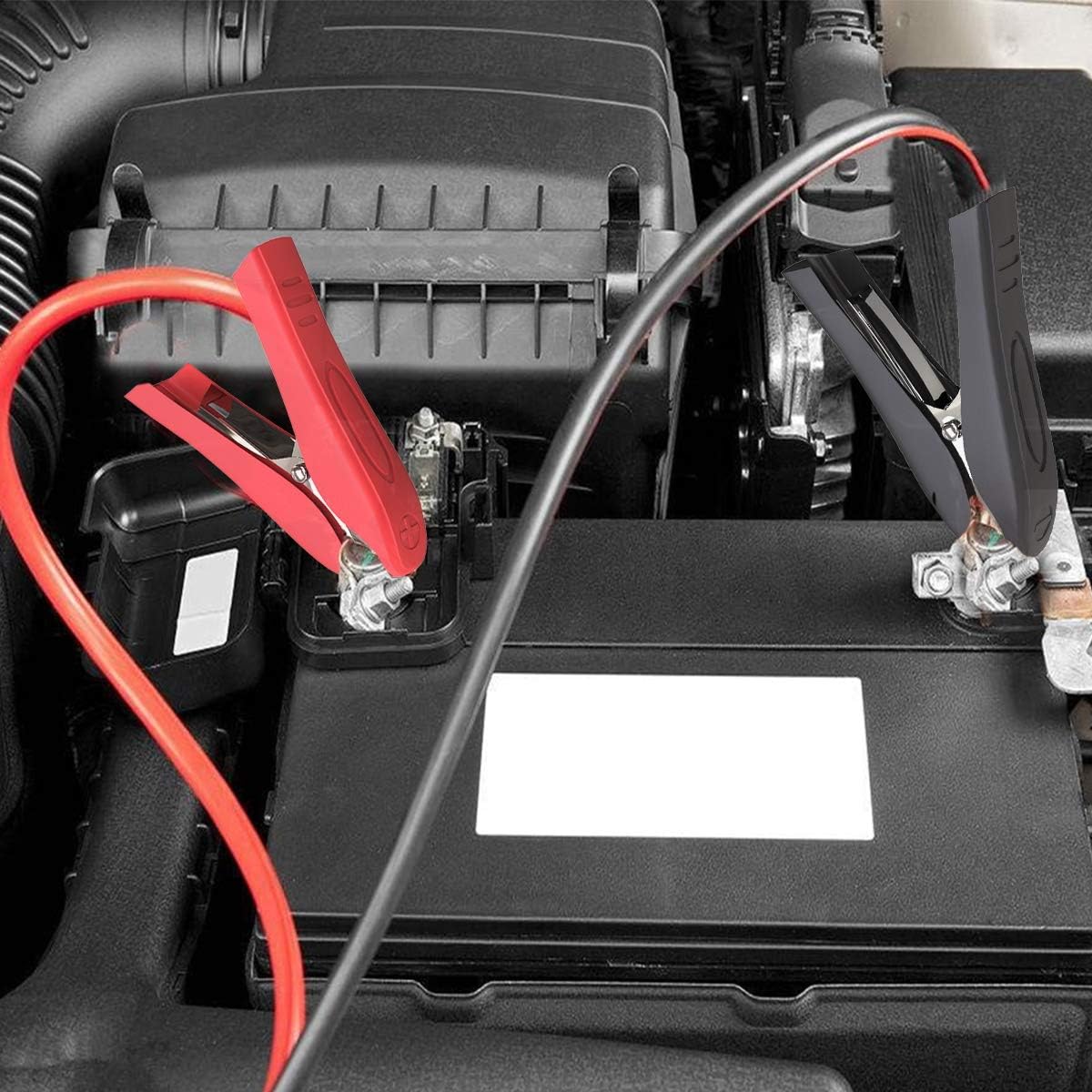 BMK 12V 5A Smart Battery Charger Portable Battery Maintainer with Detachable Alligator Rings Clips Fast Charging Trickle Charger for Car Boat Lawn Mower Marine Sealed Lead Acid Battery: Automotive