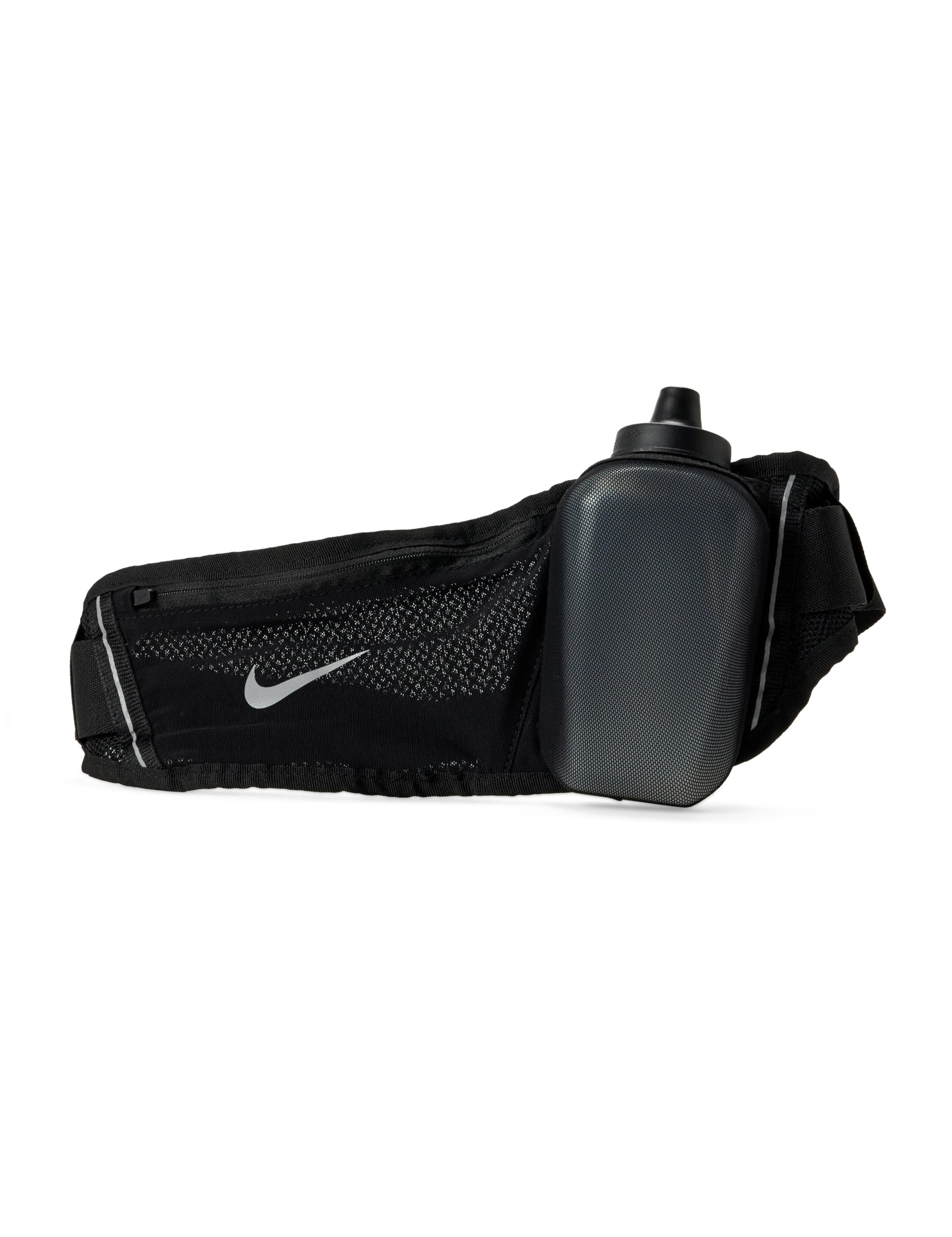 Nike Flex Stride Bott Waist Bag 082 Black/Black/Silver One Size