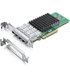 Amazon.com: 10Gtek 10Gb PCI-E NIC Network Card, Quad SFP+ Port