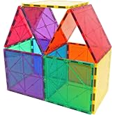 NEOFORMERS Large Magnetic Tiles 12PCS Square Magnetic Tiles Expansion Pack | STEM Educational Construction Stacking Blocks, Compatible with Major Brands